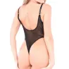 Kinky Diva Body String Transparent Échancré Seductive Noir